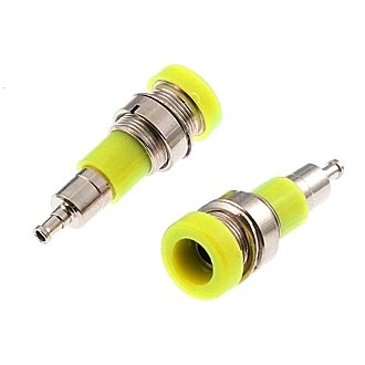 Z010 4mm panel jack YELLOW