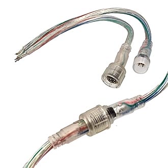 F/M 22AWG*4pins L170mm IP65