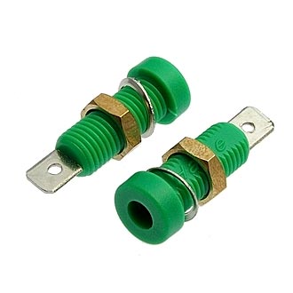 Z032 4mm Socket GREEN