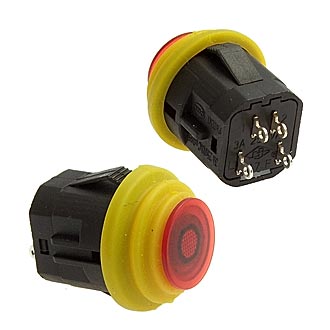 SB572 IP65 on-off ф16mm 3A/250V