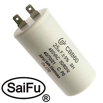 CBB60  25uF  450V  (SAIFU)