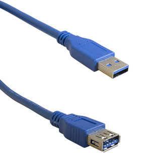 USB3.0 A(m)-USB A(f) Bl 1.8m