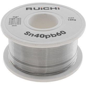 Sn40/Pb60 d0.3mm 100g flux