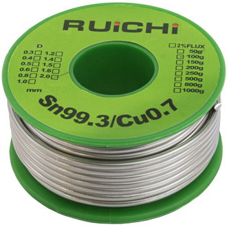 Sn99.3/Cu0.7 d2.0mm 100g