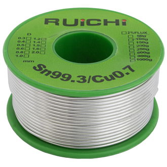 Sn99.3/Cu0.7 d1.2mm 100g