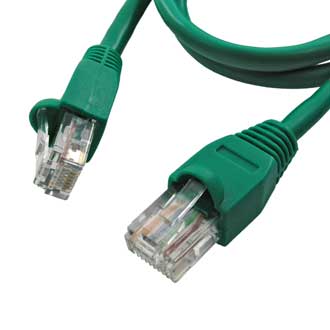 Патчкорд  RJ45 1m зеленый