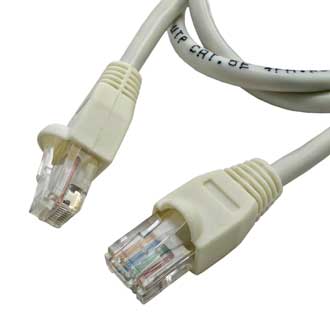 Патчкорд  RJ45 1m белый